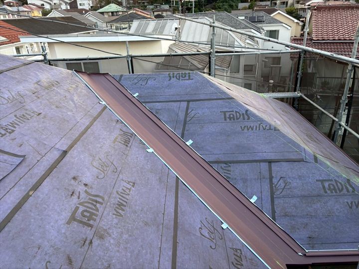 先付け役物の取り付け